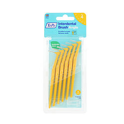 TePe Angle Brossettes interdentaires 4 Jaune (0,7 mm) 6 pces