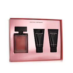 Narciso Rodriguez Musc Noir Rose For Her EDP 50 ml + Gel douche 50 ml + Lait pour le corps 50 ml