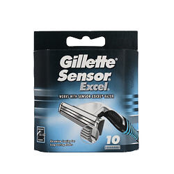 Gillette Sensor Excel Lames de rasoir de rechange 10 pces M