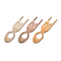 Fiona Franchimon Nº 1 Hairpin London Collection (Satin Sand, Smooth Caramel, Soft Beige) 3 pces