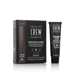 American Crew CLASSIC: PRECISION BLEND Natural Gray Coverage 2-3 Dark 3 x 40 ml