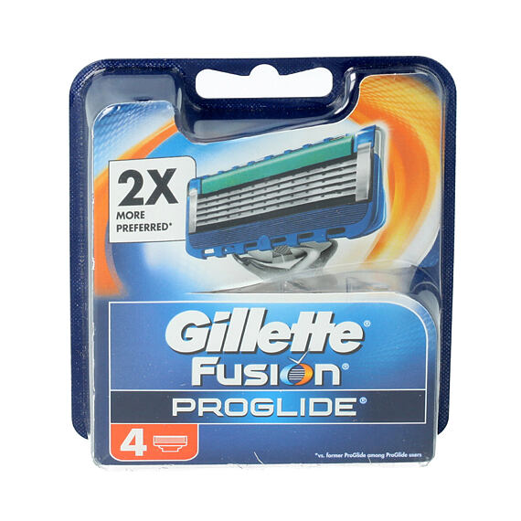 Gillette Fusion ProGlide Lames de rechange pour le rasage (Homme) 4 pces