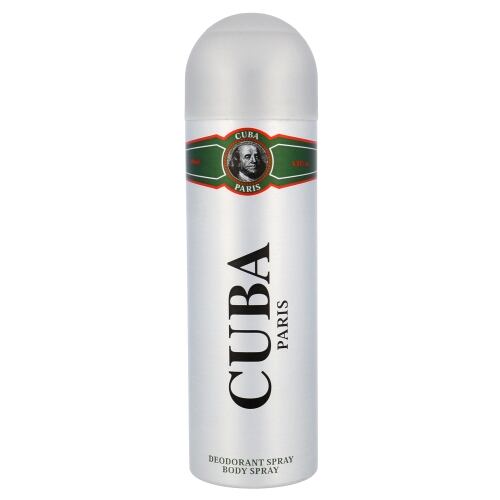 Cuba Green Déodorant en spray (Homme) 200 ml