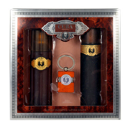 Cuba Gold EDT 100 ml + Dopobarba 100 ml + Chaîne porte-clés