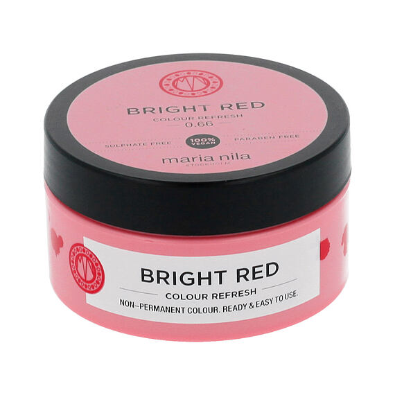 Maria Nila Colour Refresh Hair  Masque capillaire aux pigments colorés Bright Red 100 ml