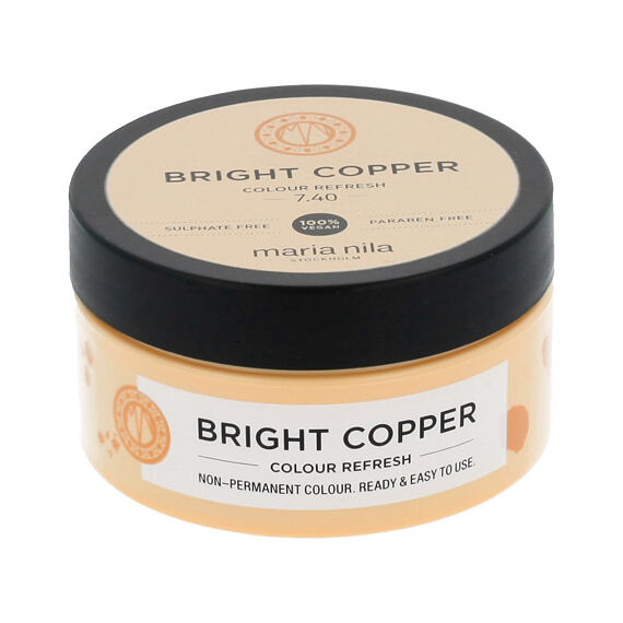 Maria Nila Colour Refresh Hair Masque repigmentant Bright Copper 100 ml
