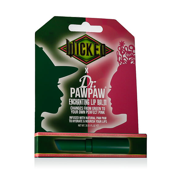 Dr. PAWPAW Wicked Enchanting Lip Balm Changes From Green To Your Own Perfect Pink 3 g