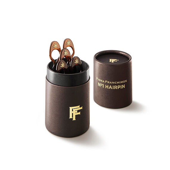 Fiona Franchimon Nº 1 Hairpin (Brown) 5 pces