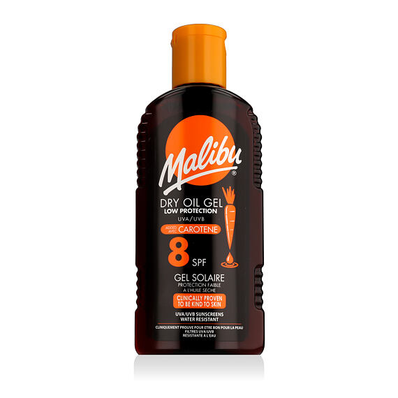 Malibu Dry Oil Gel With Carotene SPF 8 200 ml