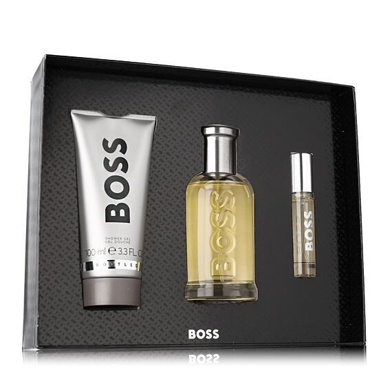 Boss Boss Bottled EDT 100 ml + EDT MINI 10 ml + Gel douche 100 ml