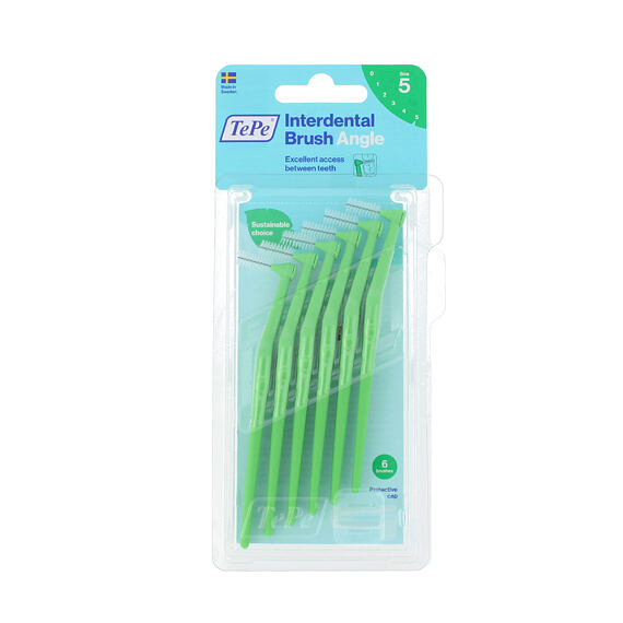 TePe Angle Brossettes interdentaires 5 Vert (0,8 mm) pces
