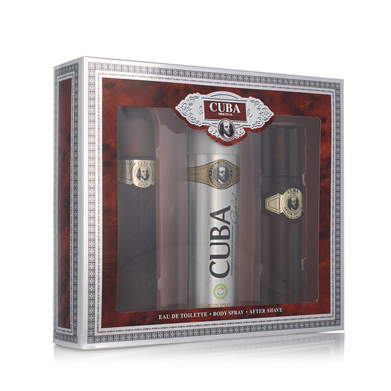 Cuba Gold EDT 100 ml + Dopobarba 100 ml + DEO spray 200 ml