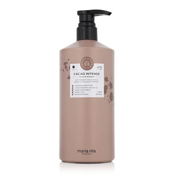 Maria Nila Colour Refresh Hair Masque capillaire aux pigments colorés Cacao Intense 750 ml
