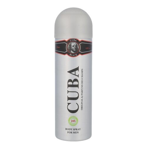 Cuba Black Déodorant en spray (Homme) 200 ml