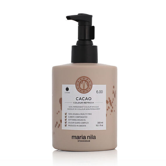 Maria Nila Colour Refresh Hair Masque capillaire aux pigments colorés Cacao 300 ml