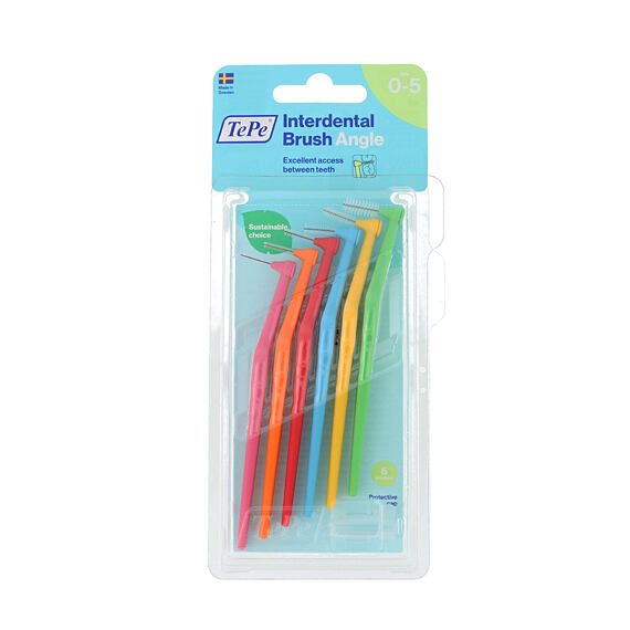 TePe Angle Brossettes interdentaires 0-5 Mix 6 pces