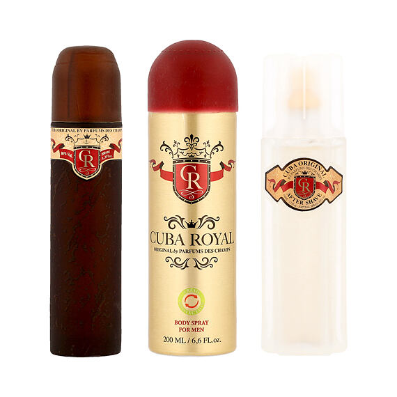 Cuba Royal EDT 100 ml + Dopobarba 100 ml + DEO spray 200 ml
