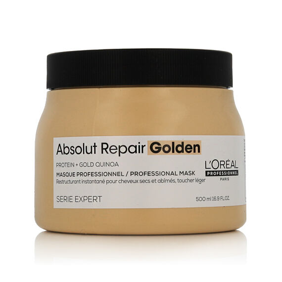 L'Oréal Professionnel Serie Expert Absolut Repair Golden Protein + Gold Quinoa Mask 500 ml