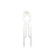 Fiona Franchimon Nº 1 Hairpin Steel (White Gold Finish) 1 pce